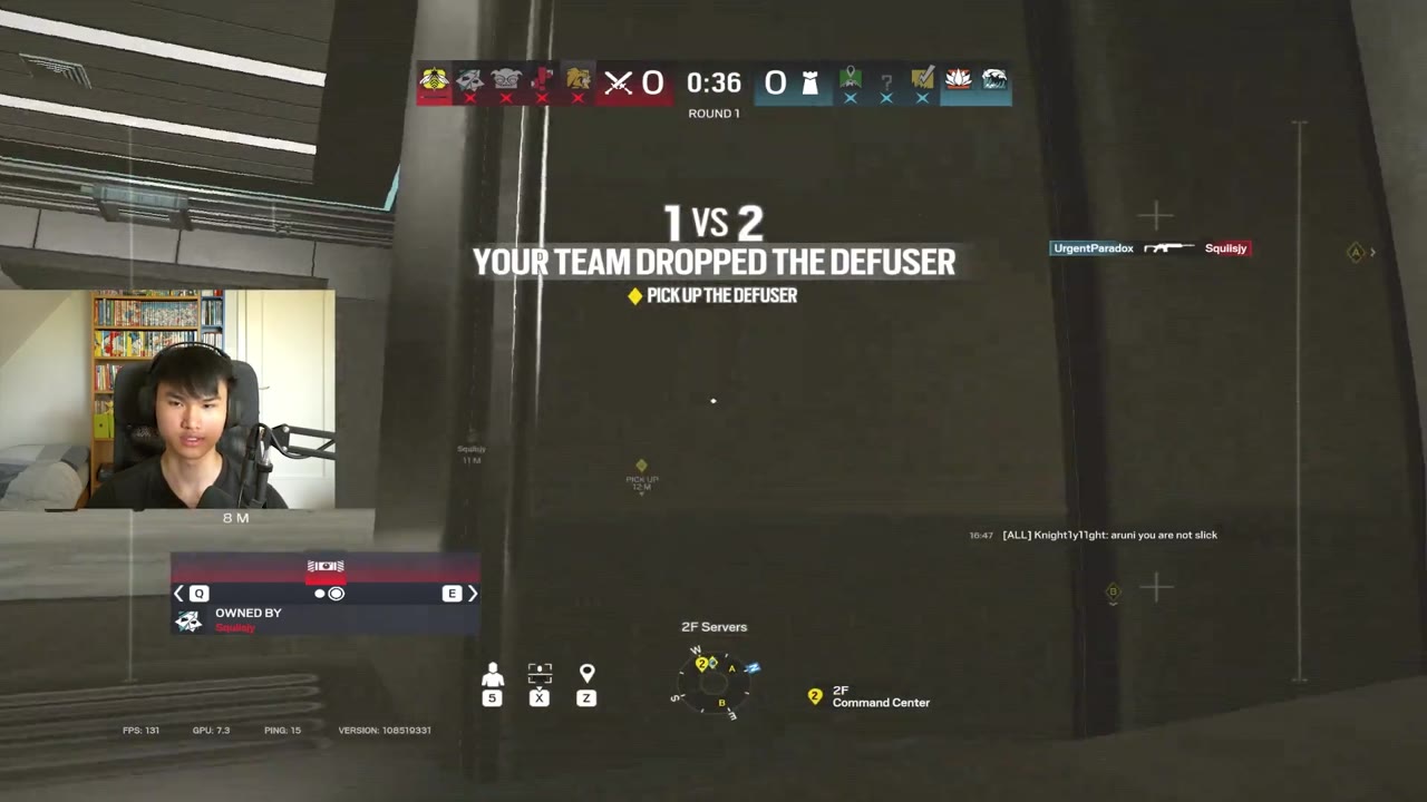 The Rainbow Six Siege edit, a one versus two clutch